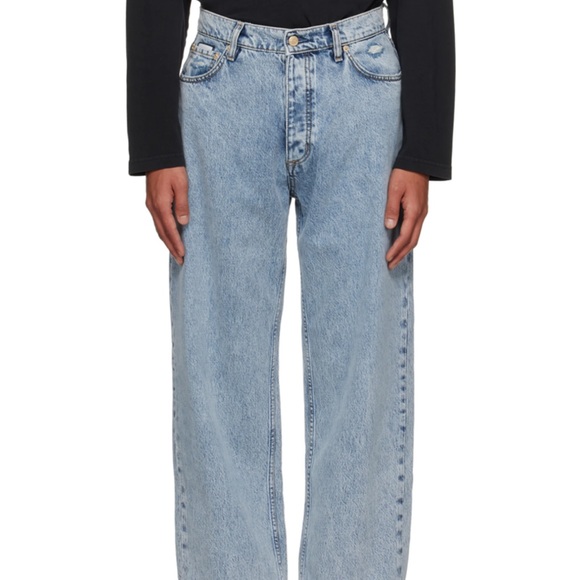 Eytys Blue Benz Jeans - Picture 1 of 3